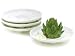 White Artichoke Plates Set of 4