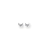 2173FVWdWkL. SL160  Sterling Silver 4mm Ball Earrings