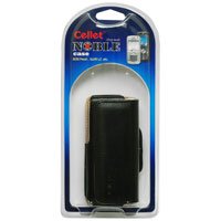 Cellet Blackberry 8100 Pearl, Motorola SLVR, HTC Shadow & etc. Black Horizontal Noble Case