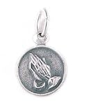 Small Praying Hands Charm