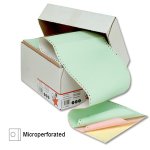 5 Star Office Listing Paper 4-Part Microperforated 