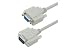 Deluxe Null Modem Cable, DB9 Male / Female, 25 ft