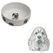 cocker_spaniel36cocker spaniel - Cocker Spaniel Paw Print Bowl Porcelain by Rosalinde