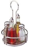 Condiment Server Salad Set Beehive Design