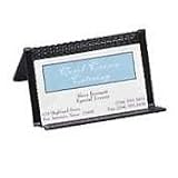 Business Card Holder, Steel Mesh, 4Wx3 1/2Dx2H, Black (SPR90202)