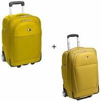 Case Logic Nested Pack Llr-218 18-Inch And Llr-222 22-Inch Rolling Uprights,Gold,One Size