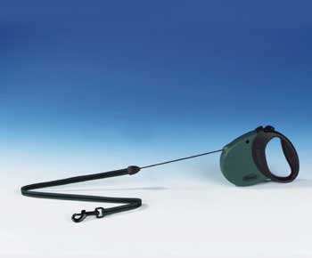 Flexi Soft Grip 1 Green Retractable Dog Leash - Small