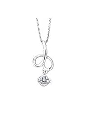 Love Berries  - Diamond And 18K White Gold Pendant