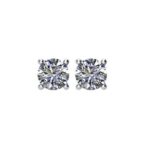 Genuine IceCarats Designer Jewelry Gift 14K White Gold 4 Prng Light Wire Basket. 1/4Ct I2 4 Prng Light Wire Basket In 14K White Gold