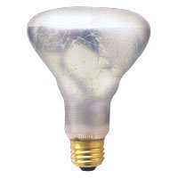 2 Pack Bulge Reflector Frost Tough Coated Bulb 65 Watts