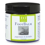 EO FootBalm, Peppermint & Lavender - 4 oz