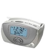 2.4GHz Cordless Phone with Clock Radio Base and Call-Waiting