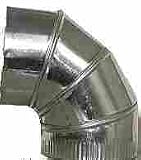 Imperial #GV0296-C 6 Adjustable 30GA Furn Elbow