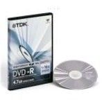 Electronics : TDK ScratchProof - DVD-R - 4.7 GB 16x - DVD video box - storage media