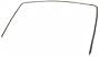 94-97 FORD AEROSTAR FRONT GLASS WEATHERSTRIP VAN, Windshield Moulding, Reveal, Black, From 12-23-94 (1994 94 1995 95 1996 96 1997 97) F451701 F59Z1103144AA