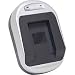 Power2000 Mini Universal 110/220V AC/DC Charger for Nikon EN-EL3 & Fuji NP-150 Lithium-Ion Batteries