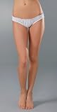 Only Hearts Metallic Ruffle Bikini Brief