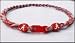 Picture of Titanium Sport:Alabama Titanium Twisted 2-Rope Tornado 21 inch Necklace