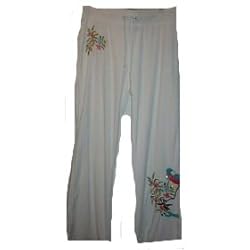 Women's BCBG Sweatpants Pants w/ Sequins Velour Many Sizes Available