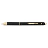 Franklin Covey Melbourne, Multifunction Pen, Satin Black with Gold Appointments, by Cross (FC0040IM-3)
