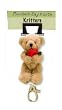 Finders Key Purse Rosey Bear Keychain