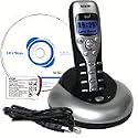 W1D 2.4GHz Wireless VoIP Internet Phone (Silver/Black)