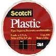 3M COMPANY 190WHT COLORED PLASTIC TAPE WHITE 3/4 X 125 PACK OF 6