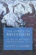 ISI Books Office of Assertion: An Art of Rhetoric for Academic Essay