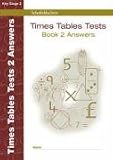 Times Tables Tests: Answer Book