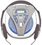 JVC XL-PV350 Personal CD Player with Anti-Skip