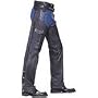 Leather Chaps - Unisex Braided Motorcycle Leather Chaps