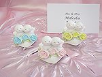 Love Birds Wedding Place Card Holders