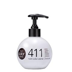 Revlon Nutri Color Creme 411/Kastanie inkl. Handschuhe - 250ml - Original -