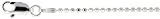 Sterling Silver 1.8 mm Faceted Pallini Bead, Ball Chain, NICKEL FREE