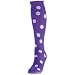 Red Lion Dots Knee High Socks