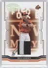 2005 Throwback Threads Material Jersey Prime #120 - Brian Roberts/50