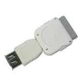 Scoobee iPod female firewire sync adaptor - white