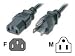 Cables To Go - 25545 - 6ft Universal 16AWG Power Cord (IEC320 C13 to NEMA 5-15P)