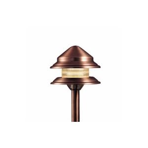 Brightscapes Antique Copper Garden Path Light by 