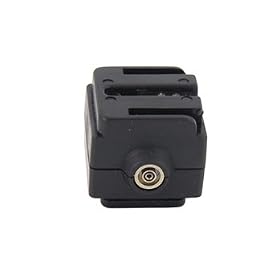 SC-6 Hot Shoe Adapter for Sony Flash (Black) + Worldwide free shiping