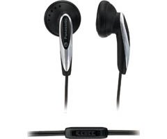 Stereo Earbud Headphones With In-Line Volume Control