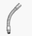 ATLAS SOUND GN-6 6 CHROME MIC GOOSENECK EXTENSION