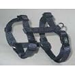Adjustable Dog Harness, Gray, Large