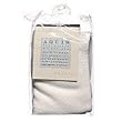 Aquis Turban White with Button Closure