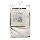 Aquis Turban White with Button Closure