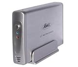 Advance - BX-3801STS 3.5 external hard drive case in silver