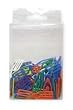 Industrial Grade 2WFU7 Paper Clip, 1 In, Asrt, Plastic, PK100