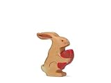 Eigenschaften Holztiger  / Holztiger Osterhase, sitzend