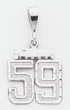 Small #59 Charm - WSN59