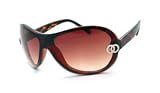 UrbanSpecs Sunglasses - Boutique - Sixty-Six / Frame: Tortoise Lens: Brown Gradient